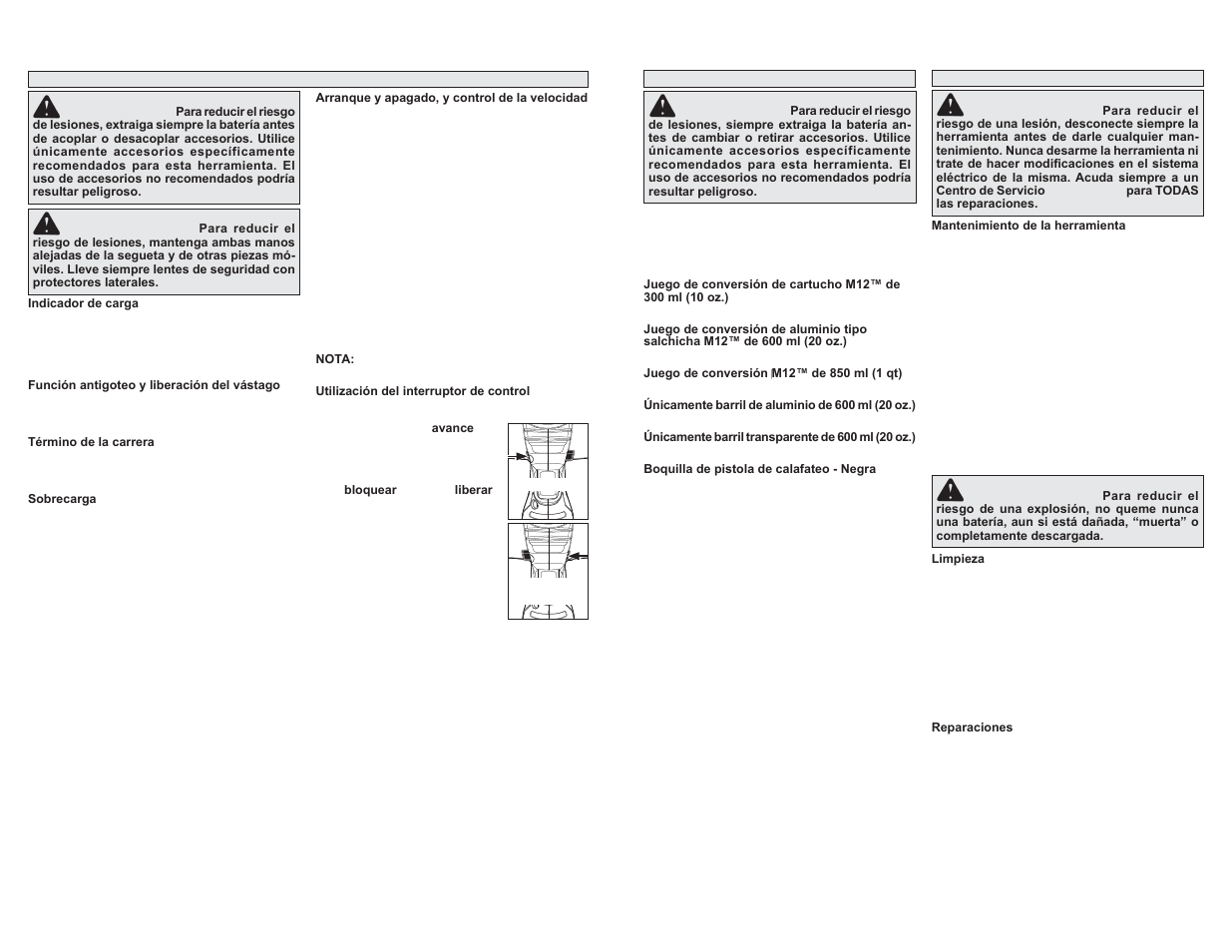 Milwaukee Tool 2441-21 User Manual | Page 9 / 11