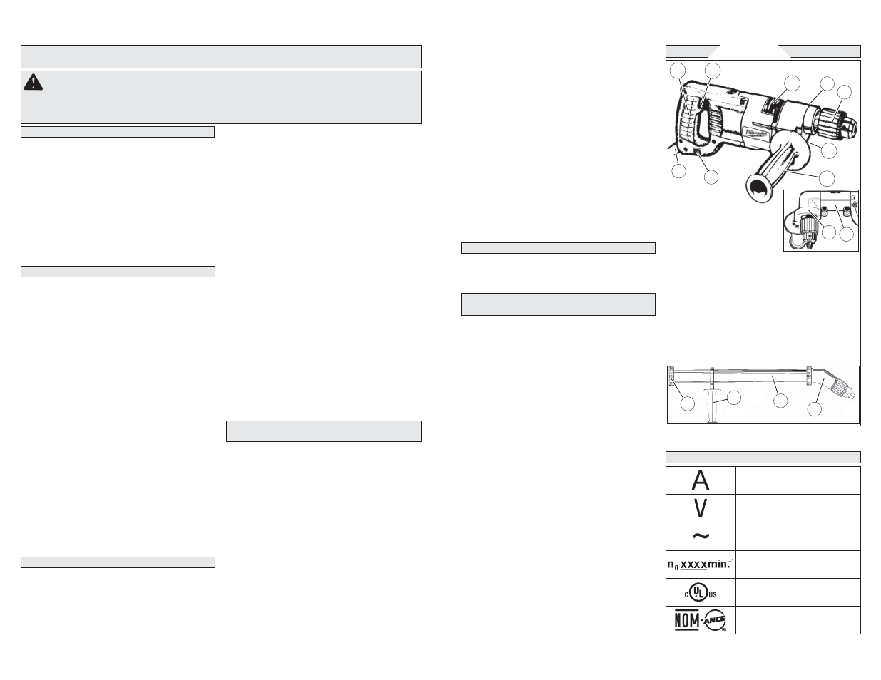 Milwaukee Tool 1001-1 V.2 User Manual | Page 6 / 15