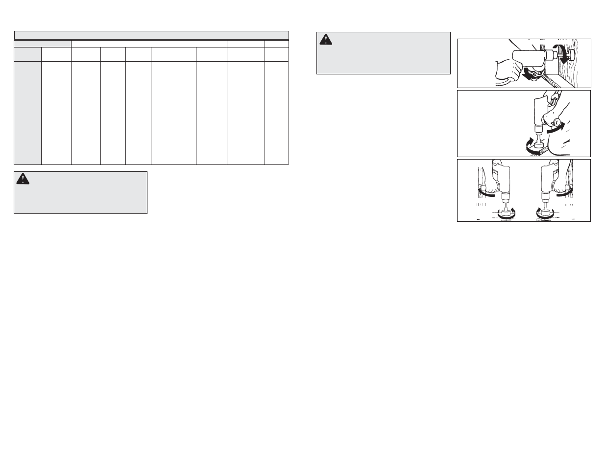 Advertencia, Applications | Milwaukee Tool 0202-20 User Manual | Page 15 / 17