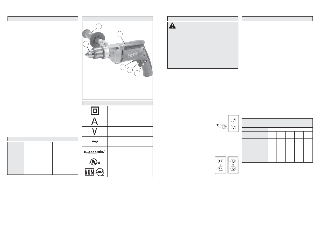 Milwaukee Tool 0202-20 User Manual | Page 3 / 17