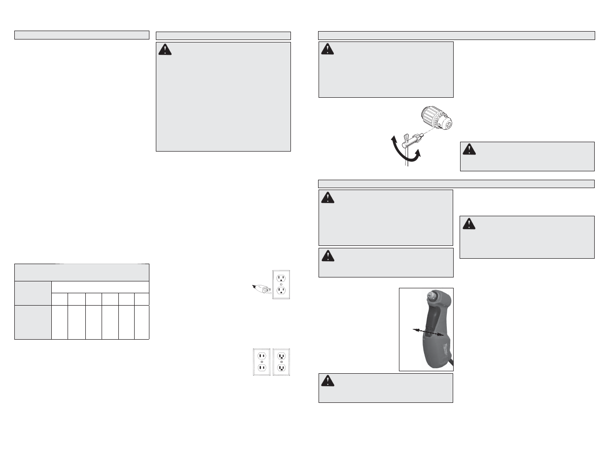 Milwaukee Tool 0370-20 User Manual | Page 6 / 11