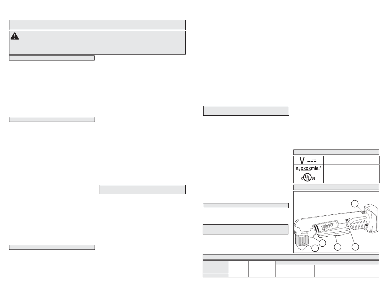 Milwaukee Tool 2615-21CT User Manual | Page 4 / 9