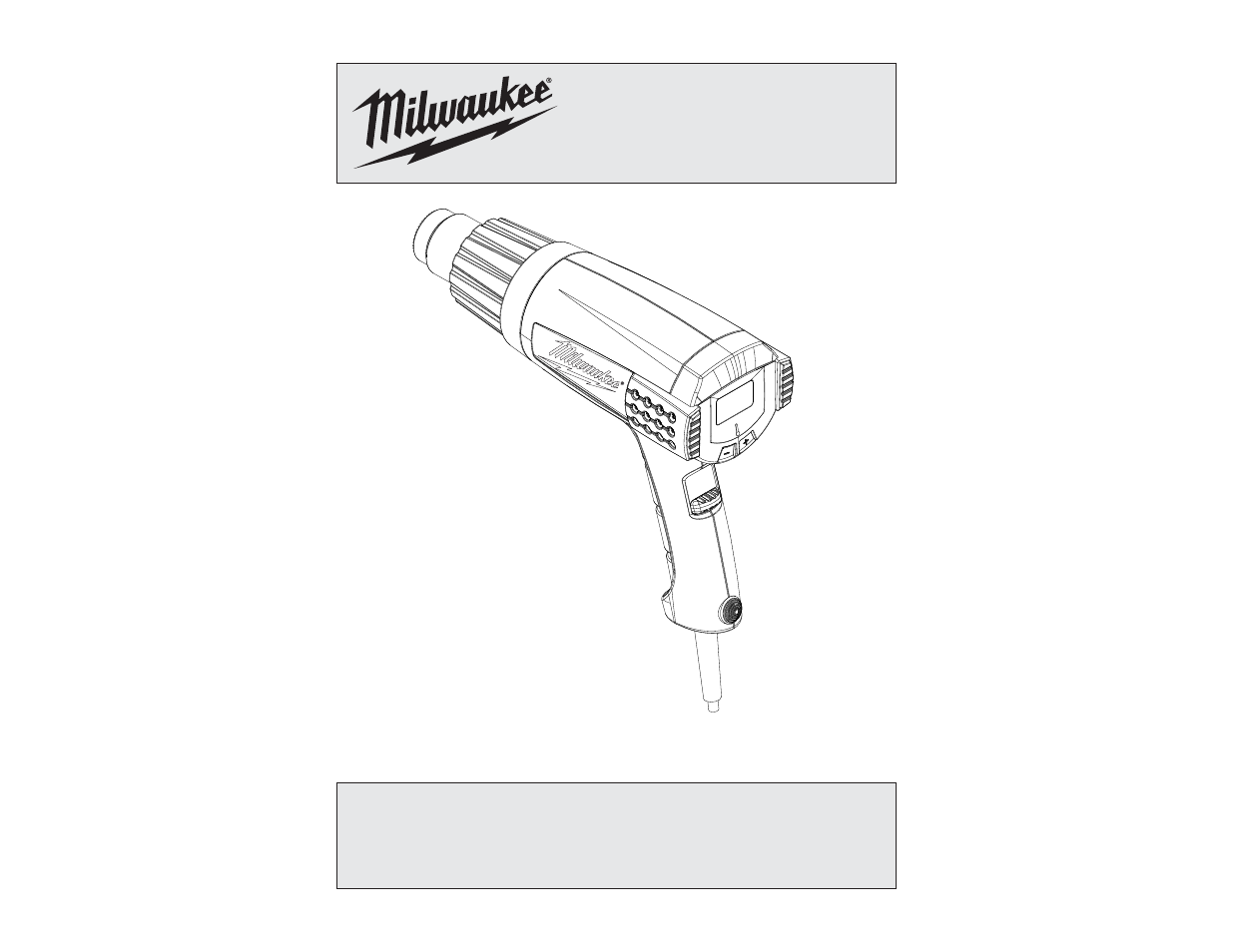 Milwaukee Tool 8988-20 User Manual | 13 pages