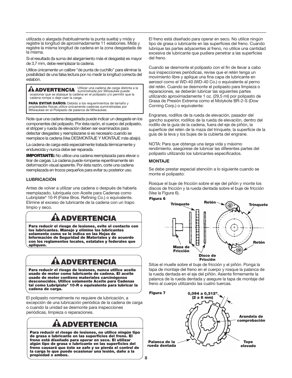 Milwaukee Tool 9687-20 User Manual | Page 18 / 31