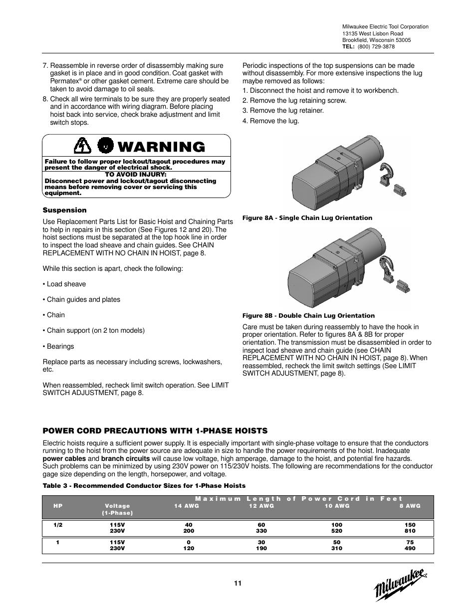 Milwaukee Tool 9566 V.2 User Manual | Page 11 / 32