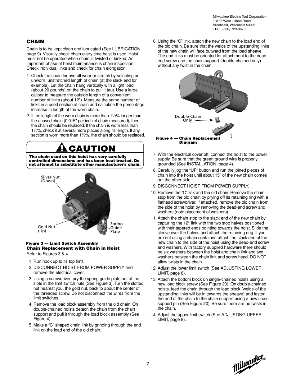 Milwaukee Tool 9566 V.2 User Manual | Page 7 / 32