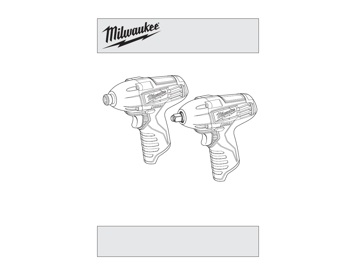 Milwaukee Tool 2451-20 User Manual | 9 pages