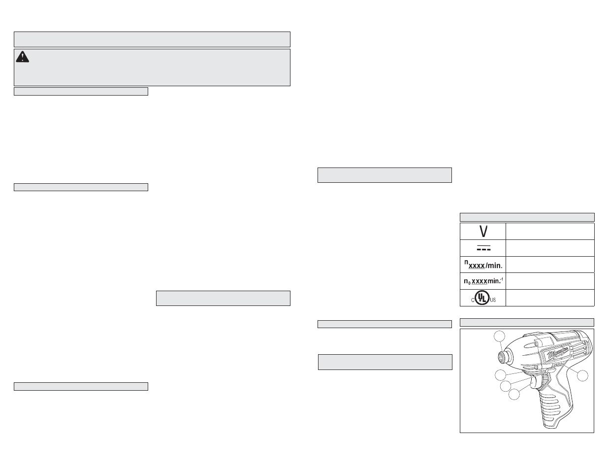 Milwaukee Tool 2451-20 User Manual | Page 4 / 9