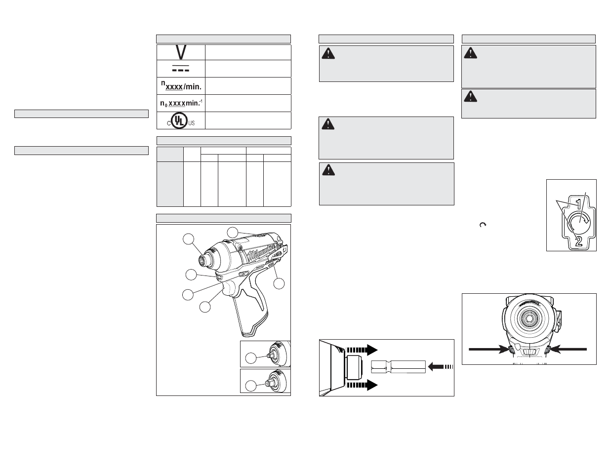 Milwaukee Tool 2454-22 User Manual | Page 3 / 11