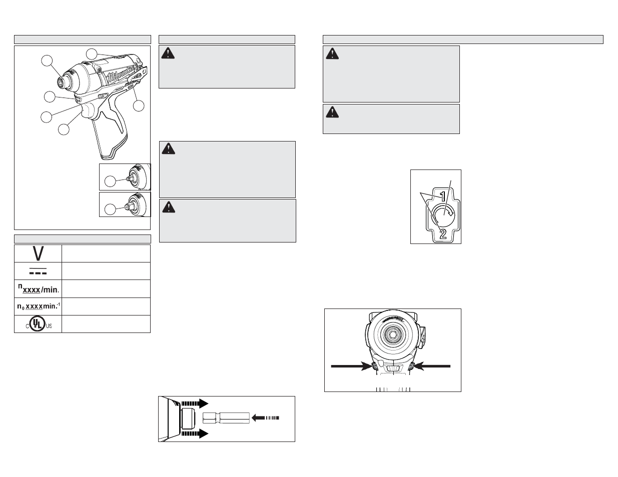 Milwaukee Tool 2454-22 User Manual | Page 9 / 11