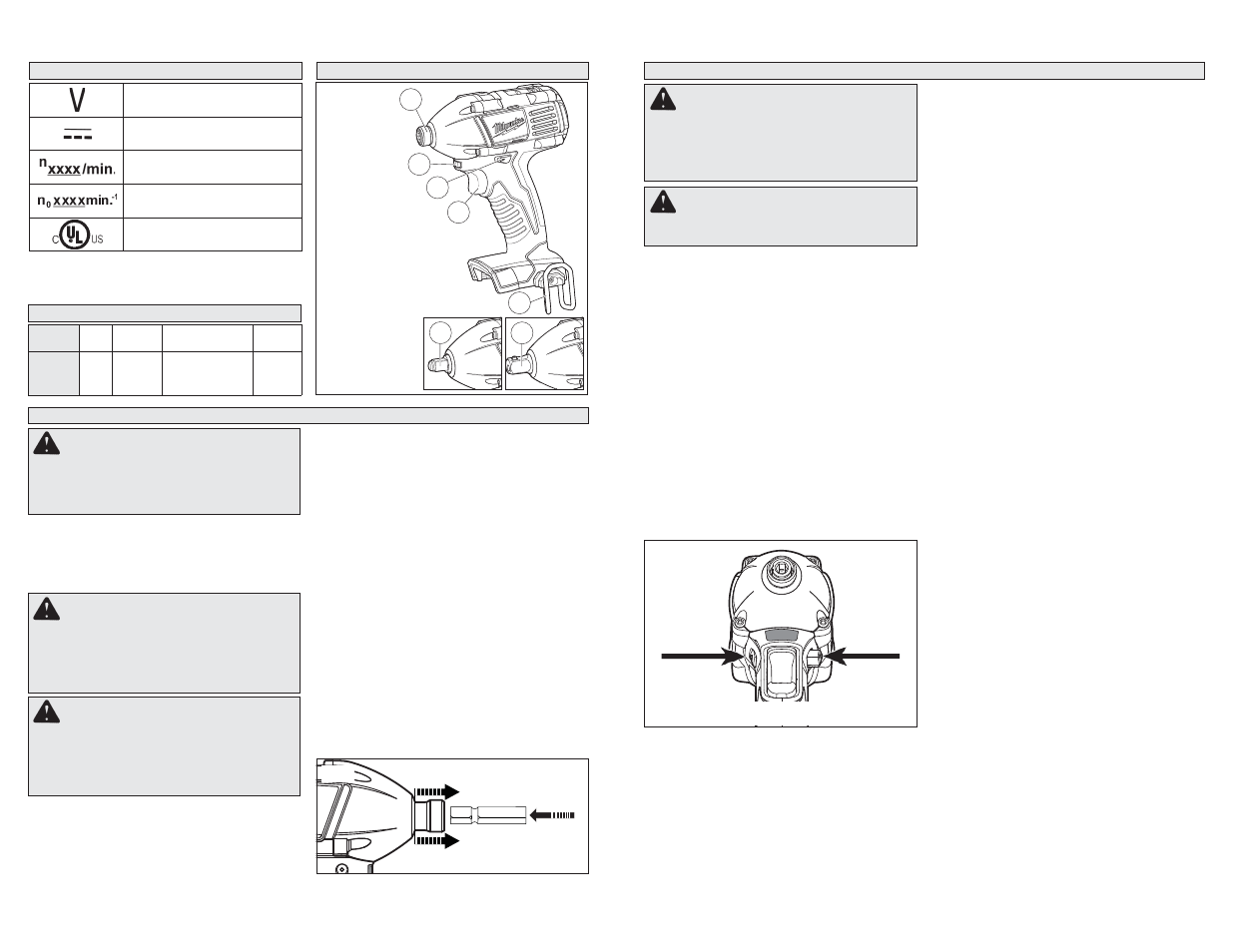 Milwaukee Tool 2652-22 User Manual | Page 6 / 11