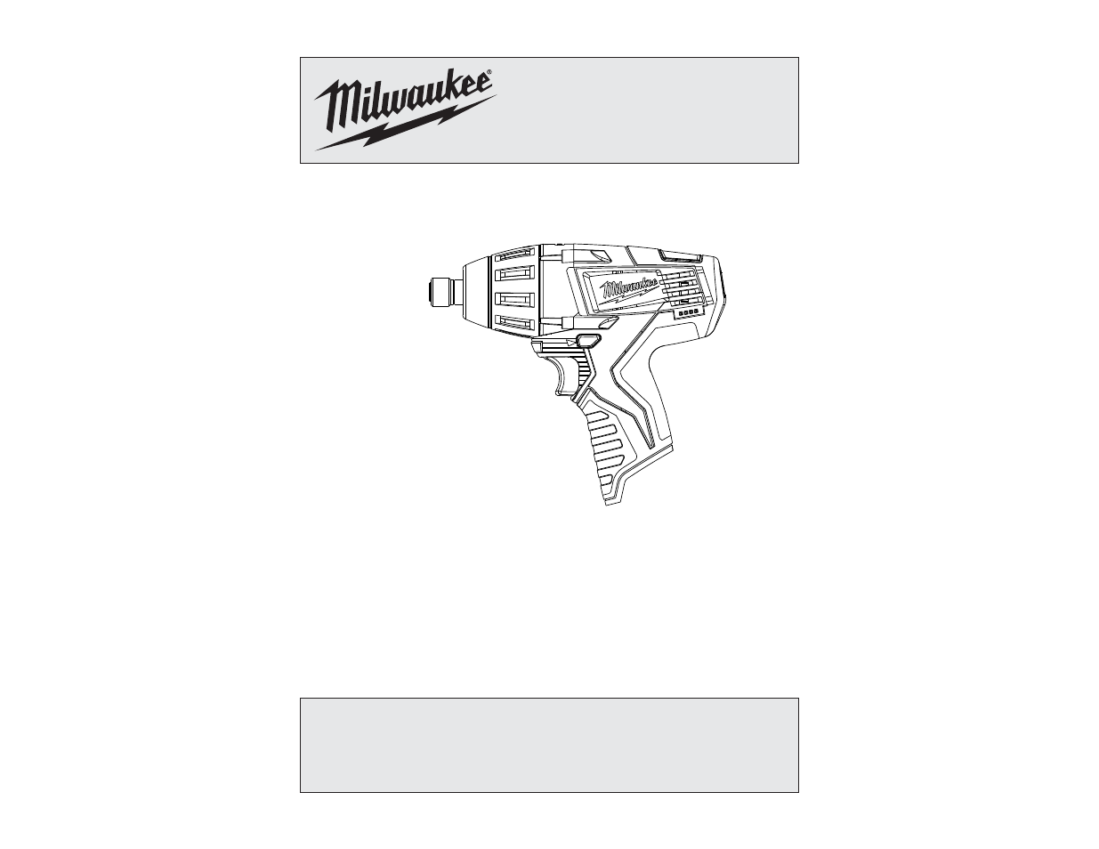 Milwaukee Tool 2455-22 User Manual | 11 pages