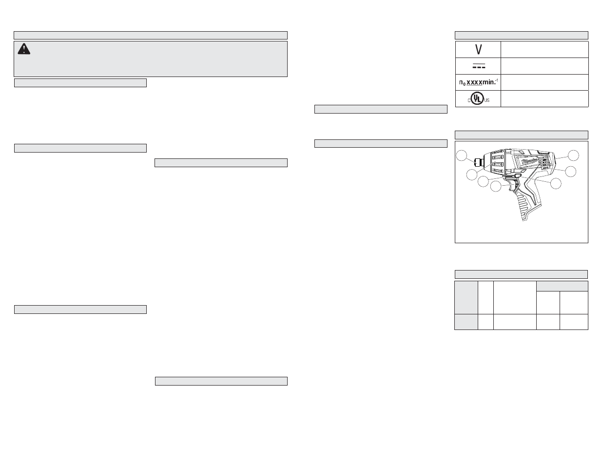 Milwaukee Tool 2455-22 User Manual | Page 2 / 11