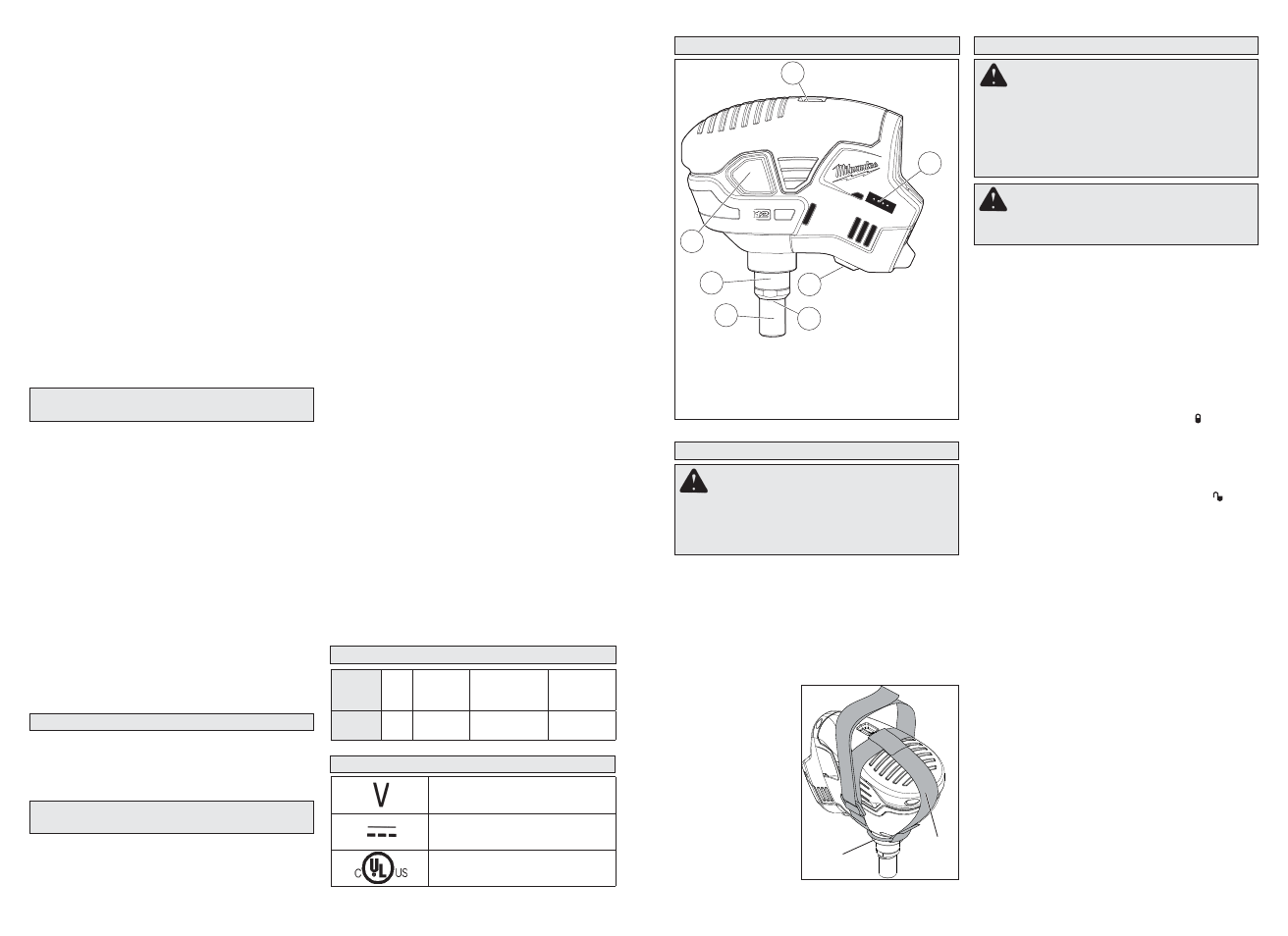 Milwaukee Tool 2458-21 User Manual | Page 7 / 9