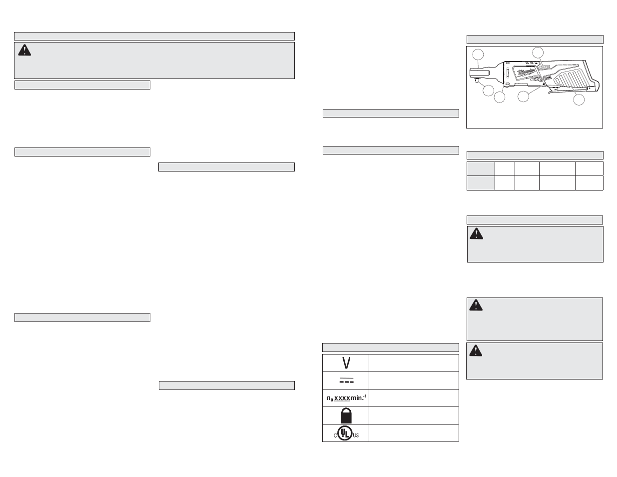 Milwaukee Tool 2457-21 User Manual | Page 2 / 9