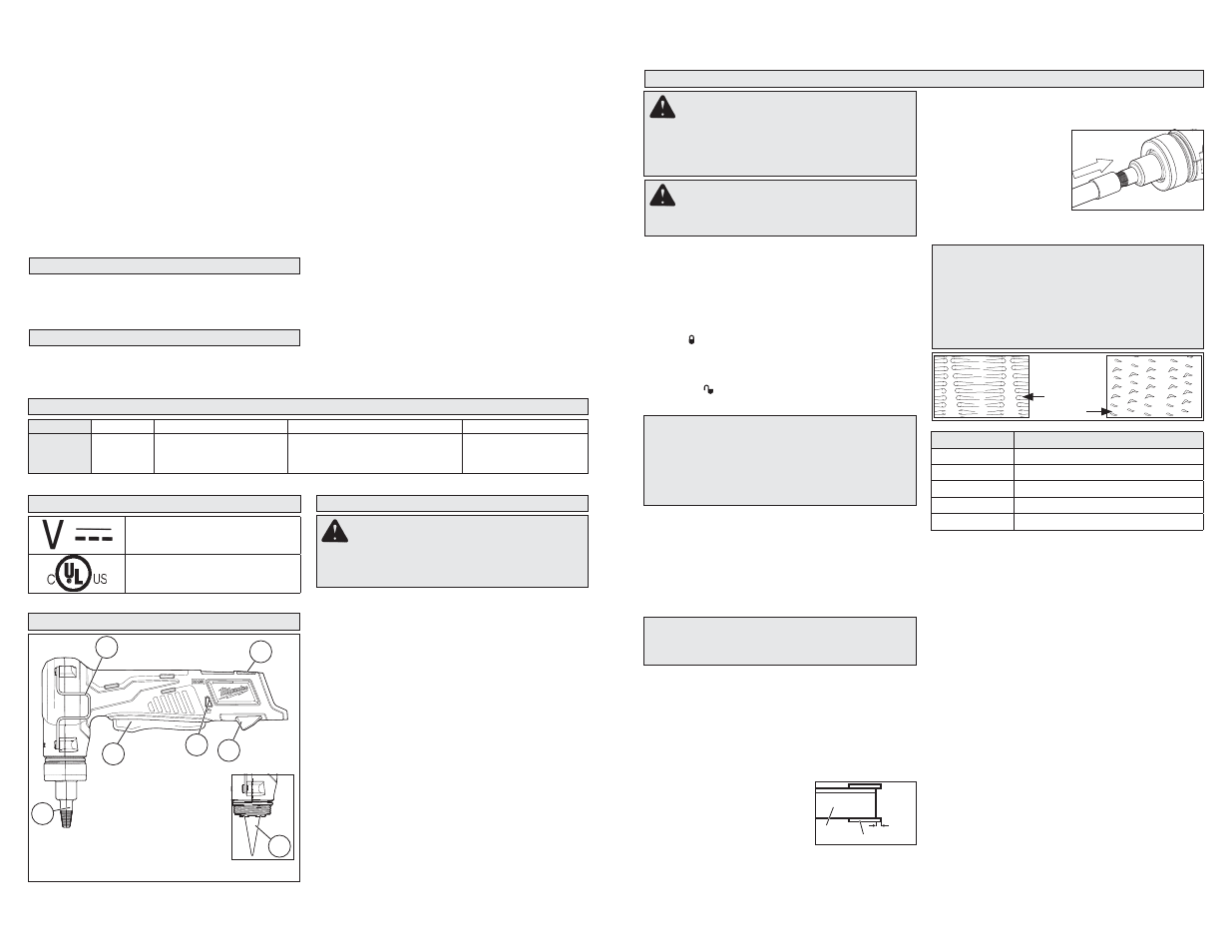 Milwaukee Tool 2432-20 User Manual | Page 3 / 11