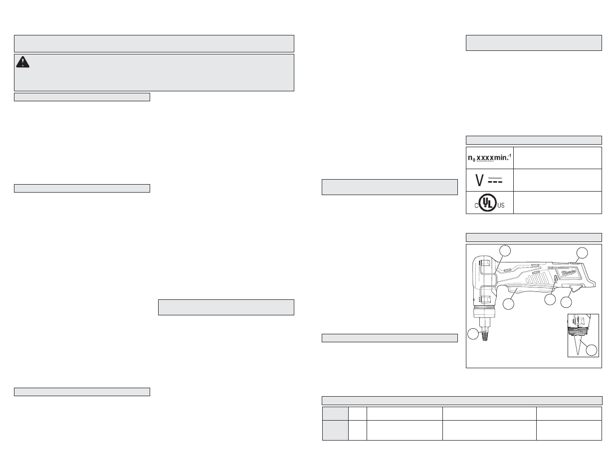 Milwaukee Tool 2432-20 User Manual | Page 5 / 11