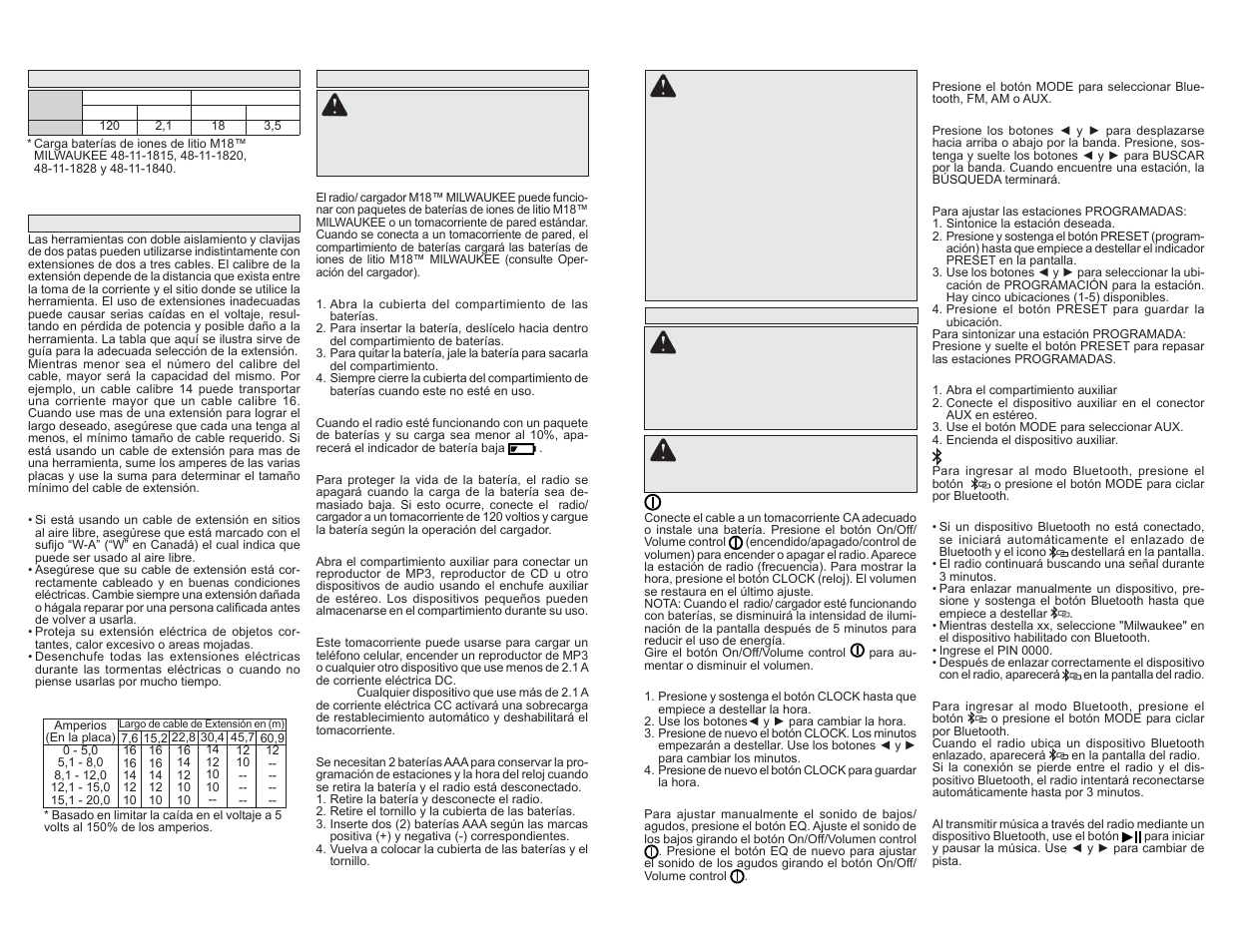 Milwaukee Tool 2792-20 User Manual | Page 11 / 13