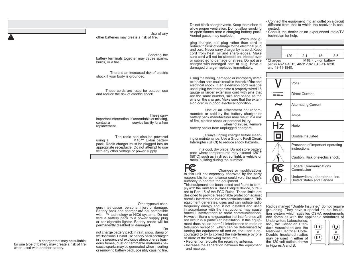 Important safety instructions | Milwaukee Tool 2792-20 User Manual | Page 2 / 13