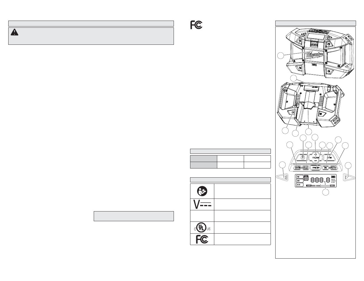 Milwaukee Tool 2590-20 User Manual | Page 8 / 11