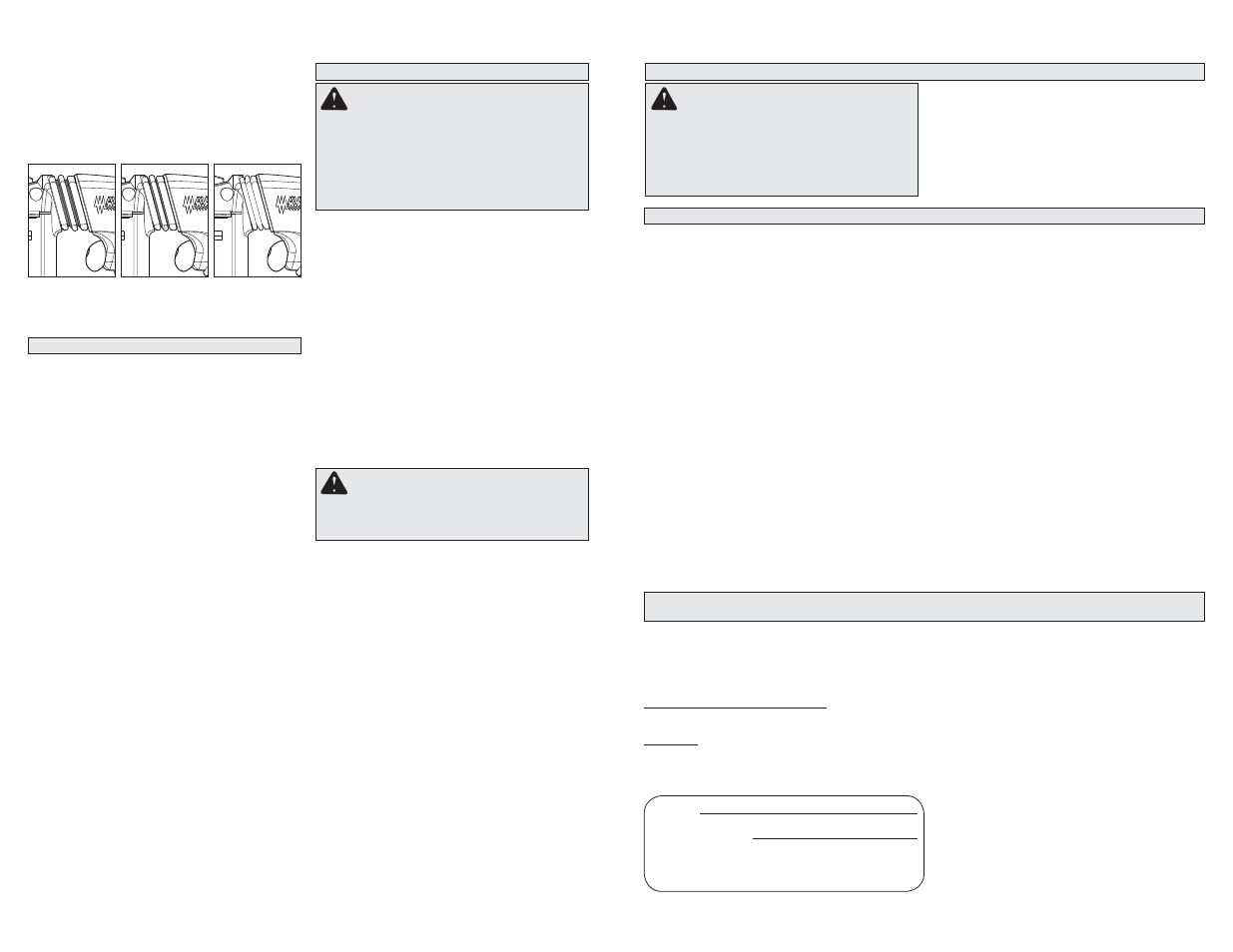 Mantenimiento advertencia, Advertencia, Applicaciones | Accesorios advertencia | Milwaukee Tool 2712-20 User Manual | Page 10 / 11