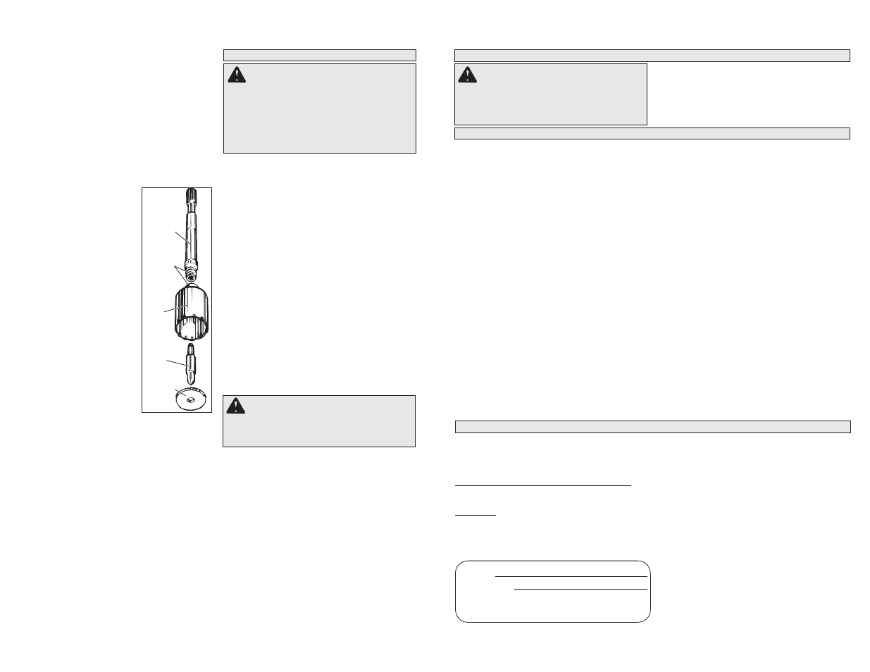 Entretien avertissement, Avertissement, Accesoires avertissement | Milwaukee Tool 5359-21 User Manual | Page 7 / 11