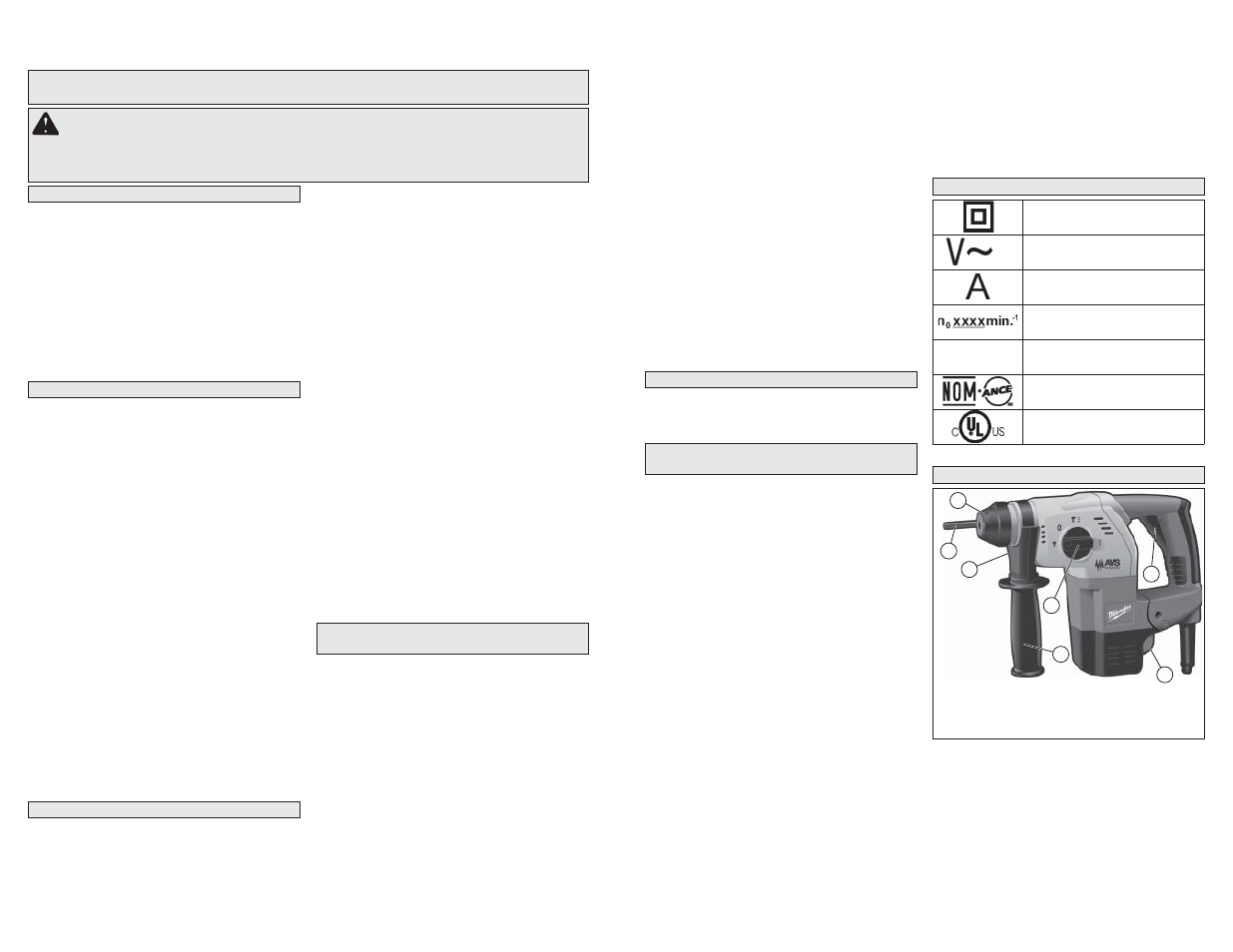 Milwaukee Tool 5363-21 User Manual | Page 6 / 13