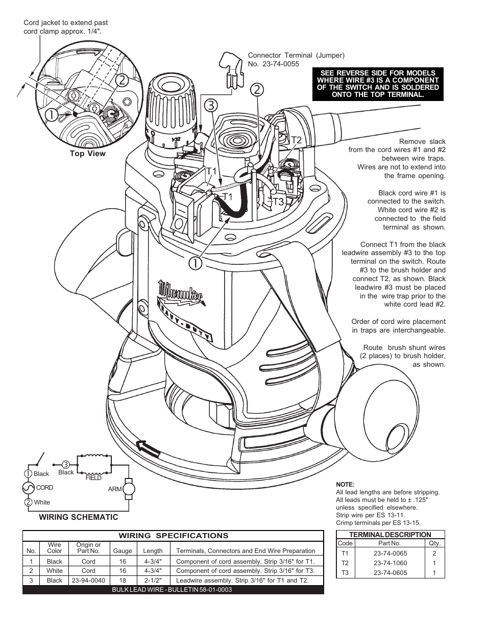 Milwaukee Tool 5615-24 Wiring User Manual | Page 2 / 2