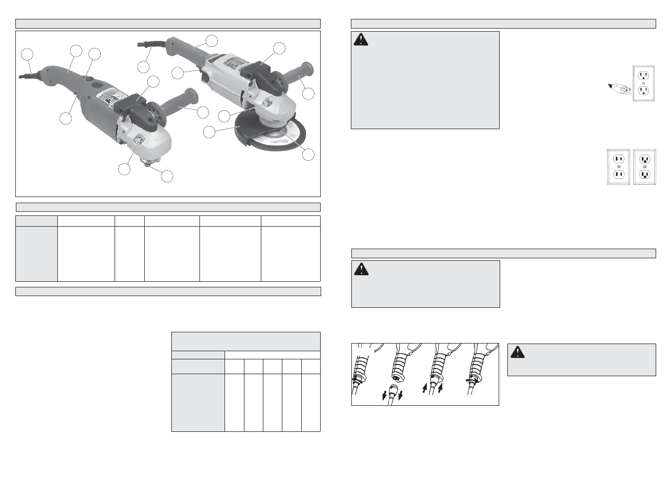 Milwaukee Tool 6066-6 User Manual | Page 4 / 21