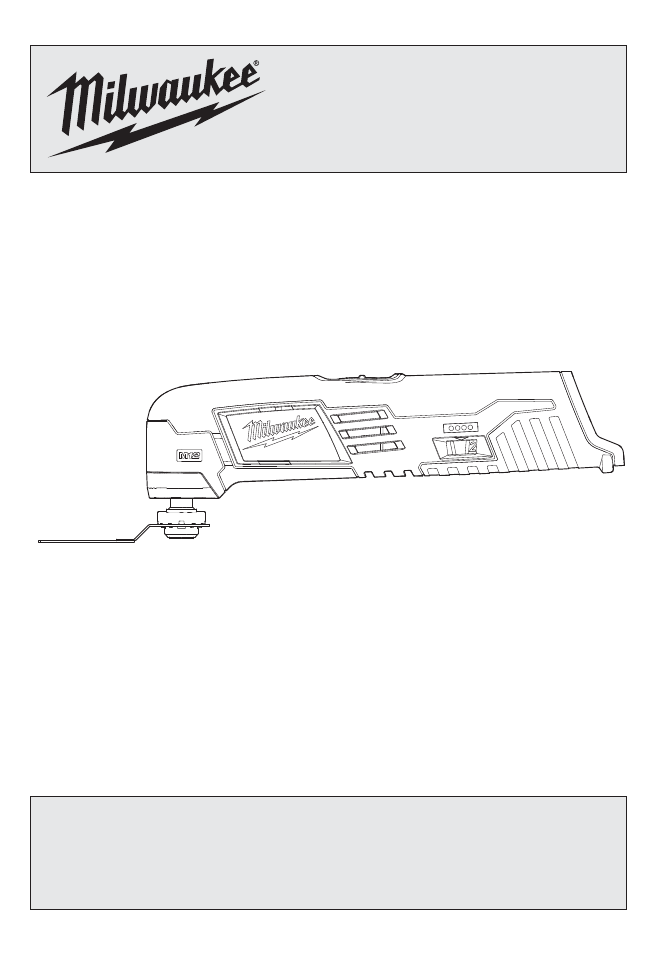 Milwaukee Tool 2426-22 User Manual | 11 pages