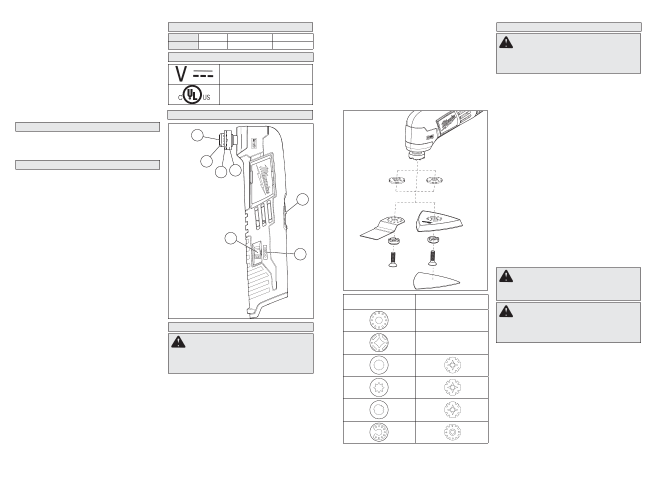 Milwaukee Tool 2426-22 User Manual | Page 3 / 11