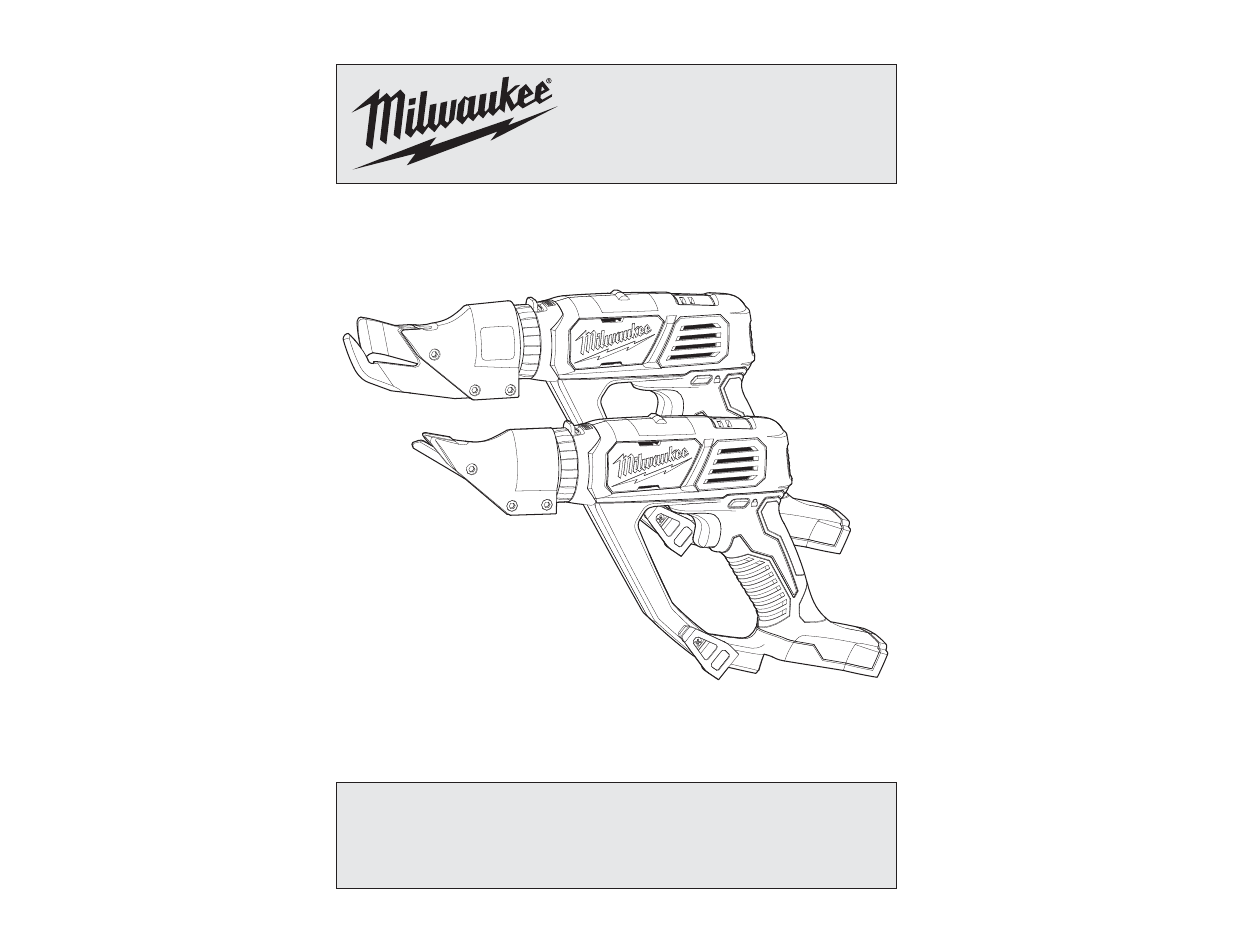 Milwaukee Tool 2637-20 User Manual | 9 pages