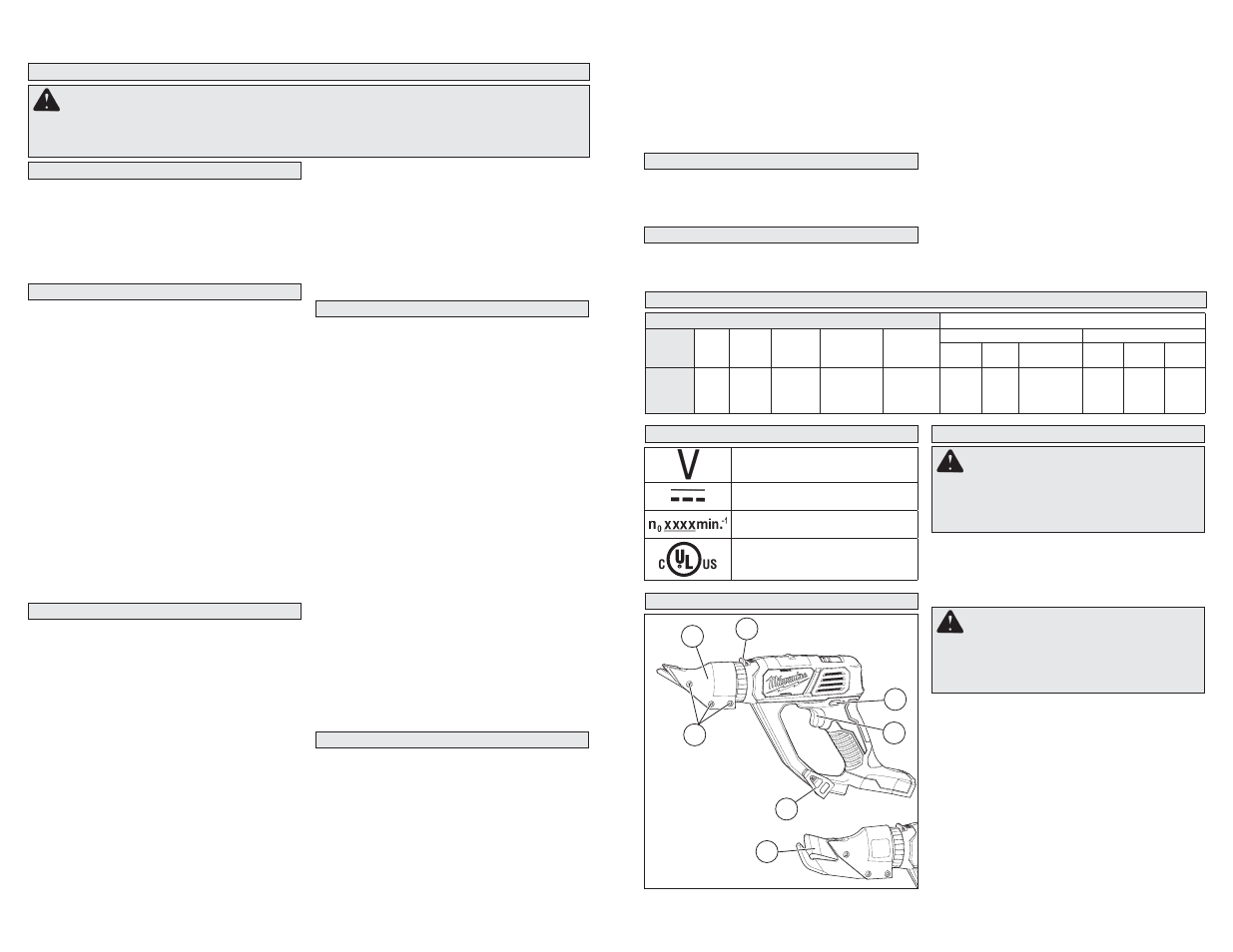 Milwaukee Tool 2637-20 User Manual | Page 2 / 9