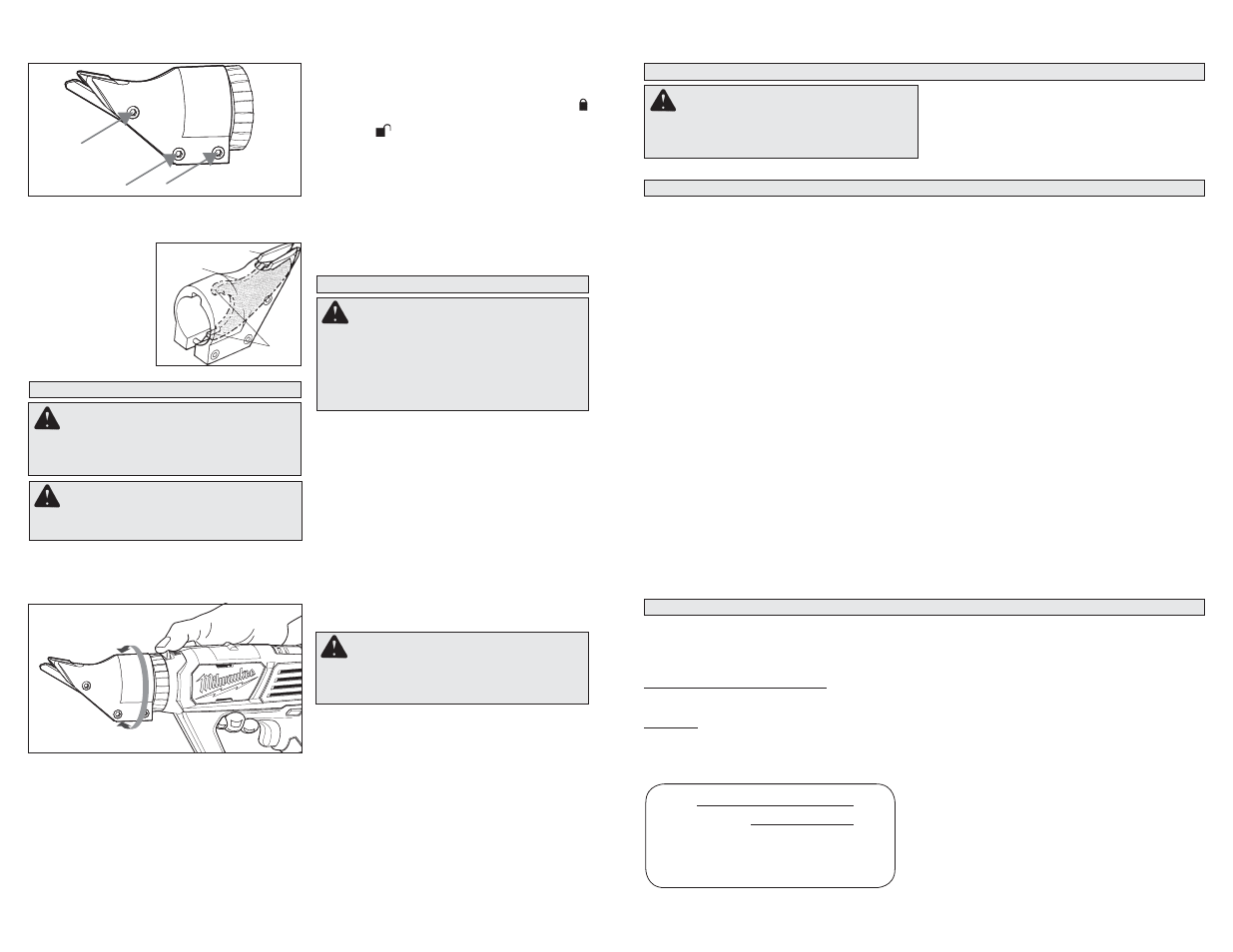 Milwaukee Tool 2637-20 User Manual | Page 3 / 9