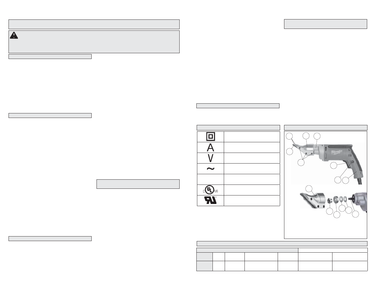 Milwaukee Tool 6852-20 User Manual | Page 5 / 11