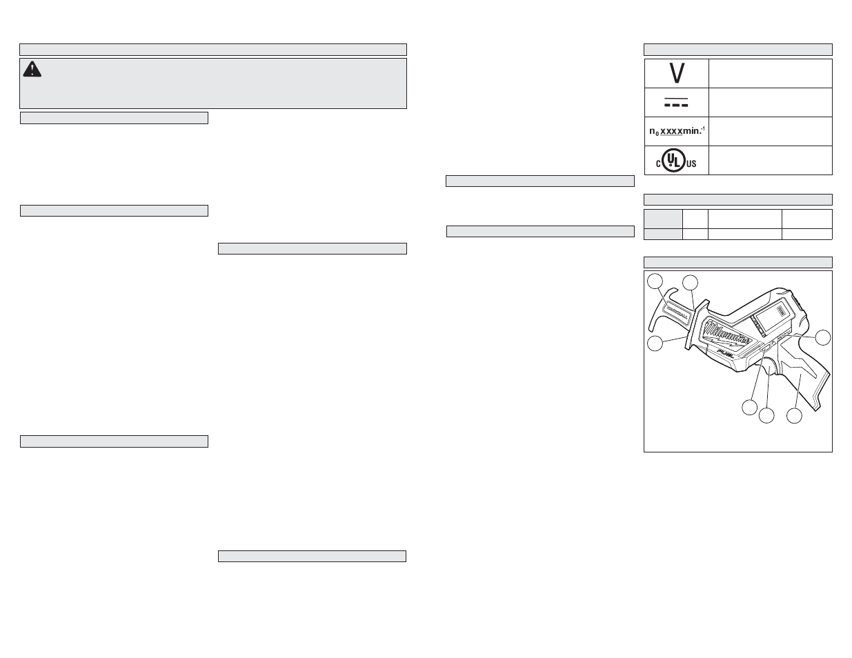 Milwaukee Tool 2520-20 User Manual | Page 2 / 11