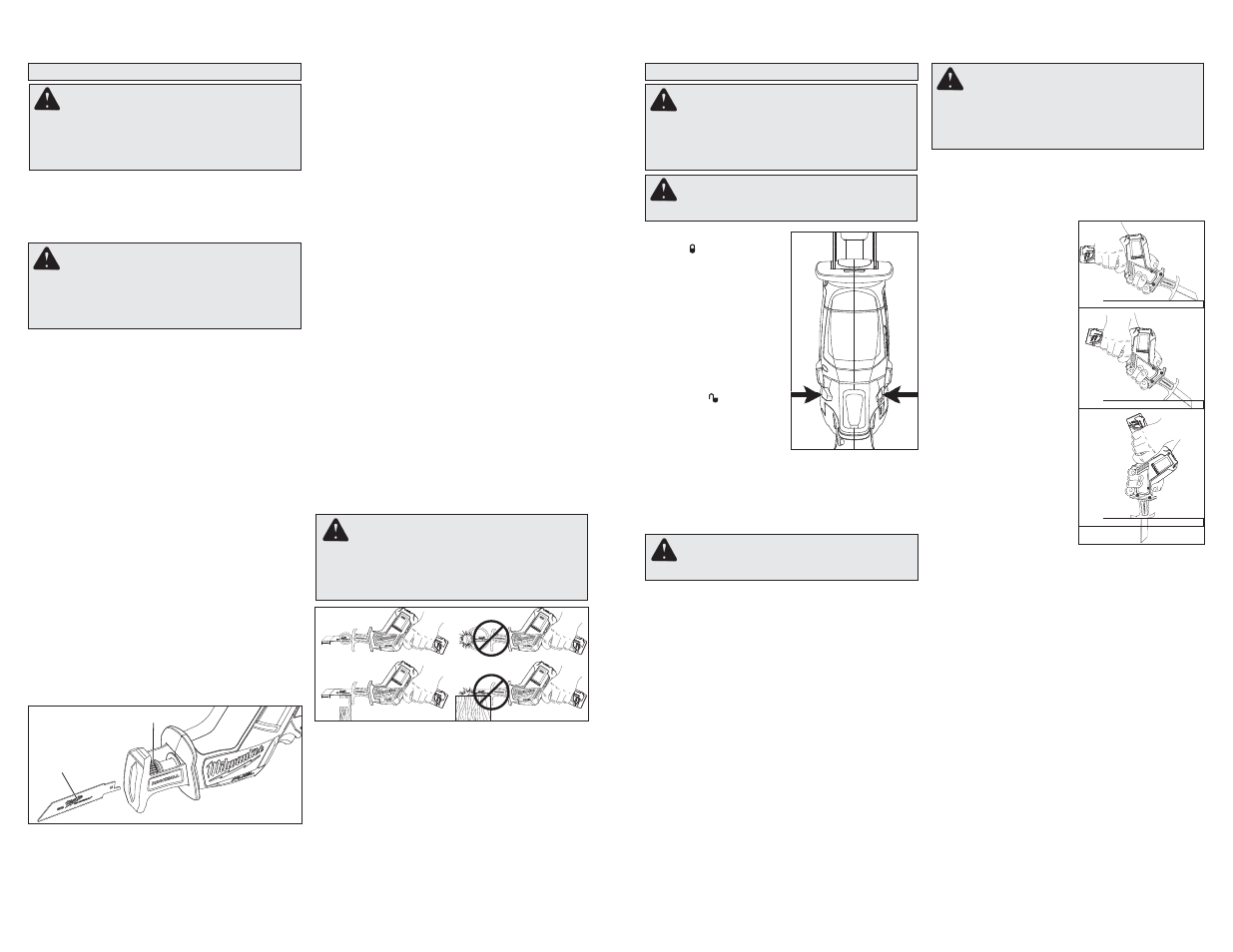 Milwaukee Tool 2520-20 User Manual | Page 3 / 11