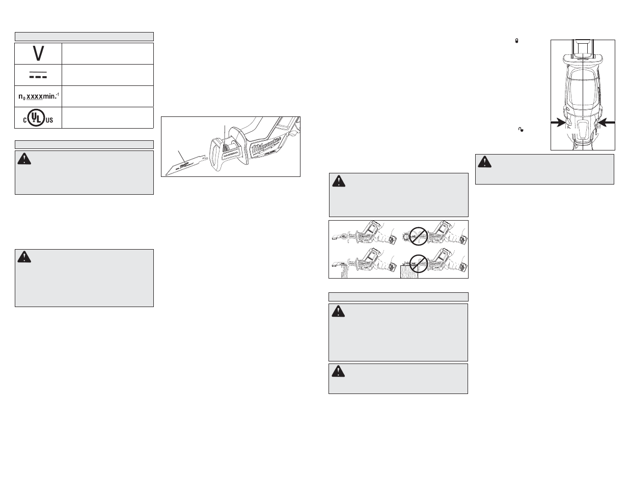 Milwaukee Tool 2520-20 User Manual | Page 9 / 11