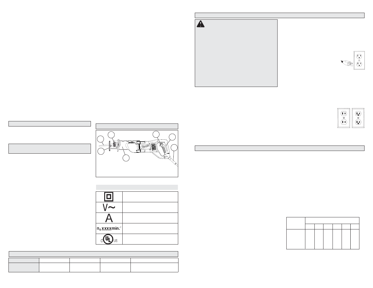 Milwaukee Tool 6519-30 User Manual | Page 6 / 13