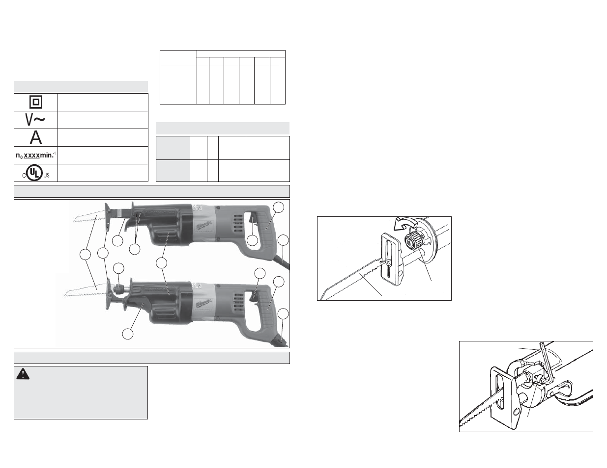 Milwaukee Tool 6519 Series User Manual | Page 12 / 15