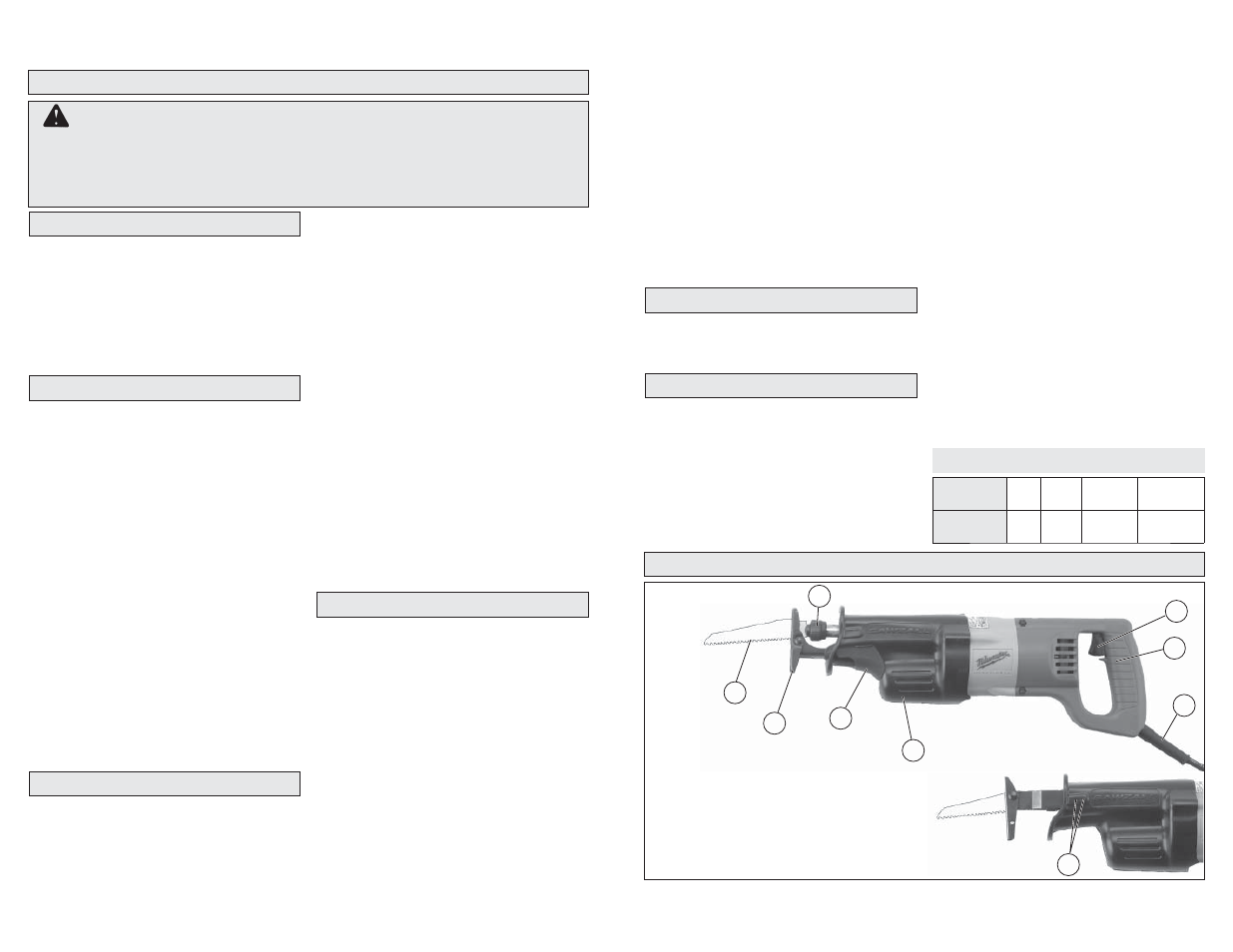 Milwaukee Tool 6519 Series User Manual | Page 2 / 15