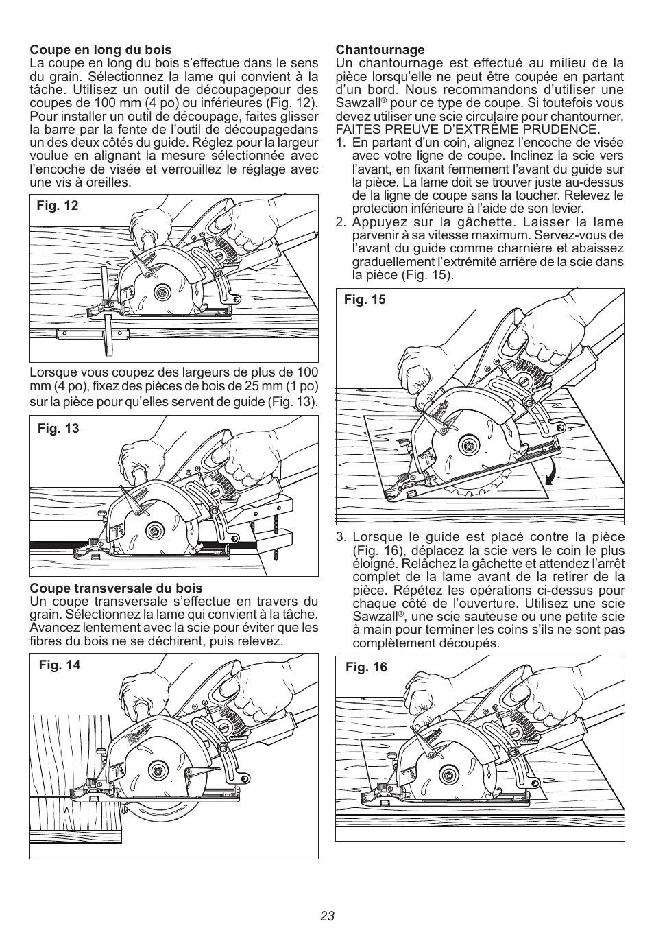 Milwaukee Tool 6577-20 User Manual | Page 23 / 40