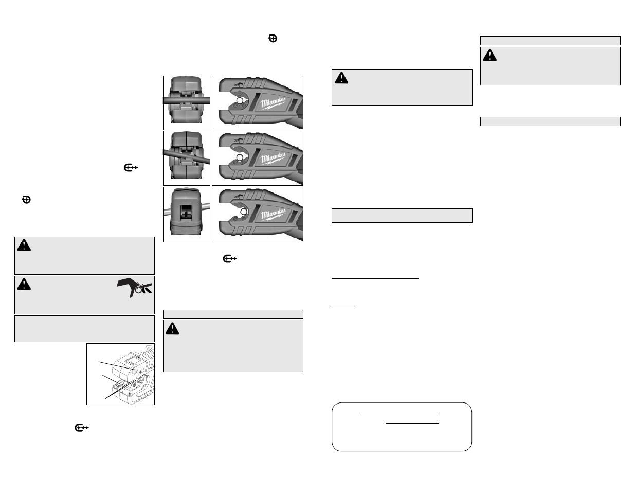 Milwaukee Tool 2471-20 User Manual | Page 3 / 9