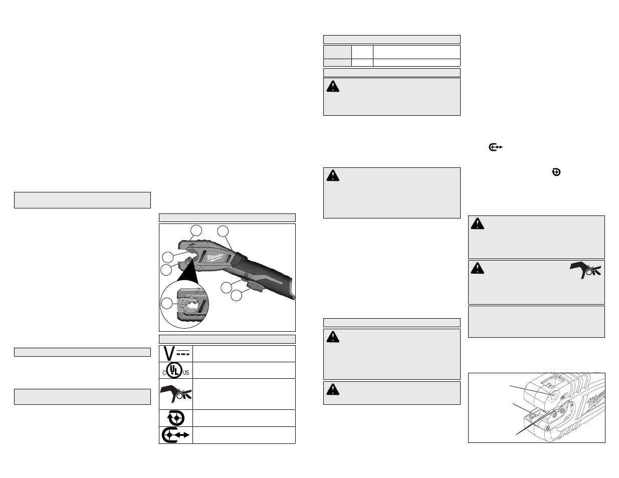 Milwaukee Tool 2471-20 User Manual | Page 7 / 9