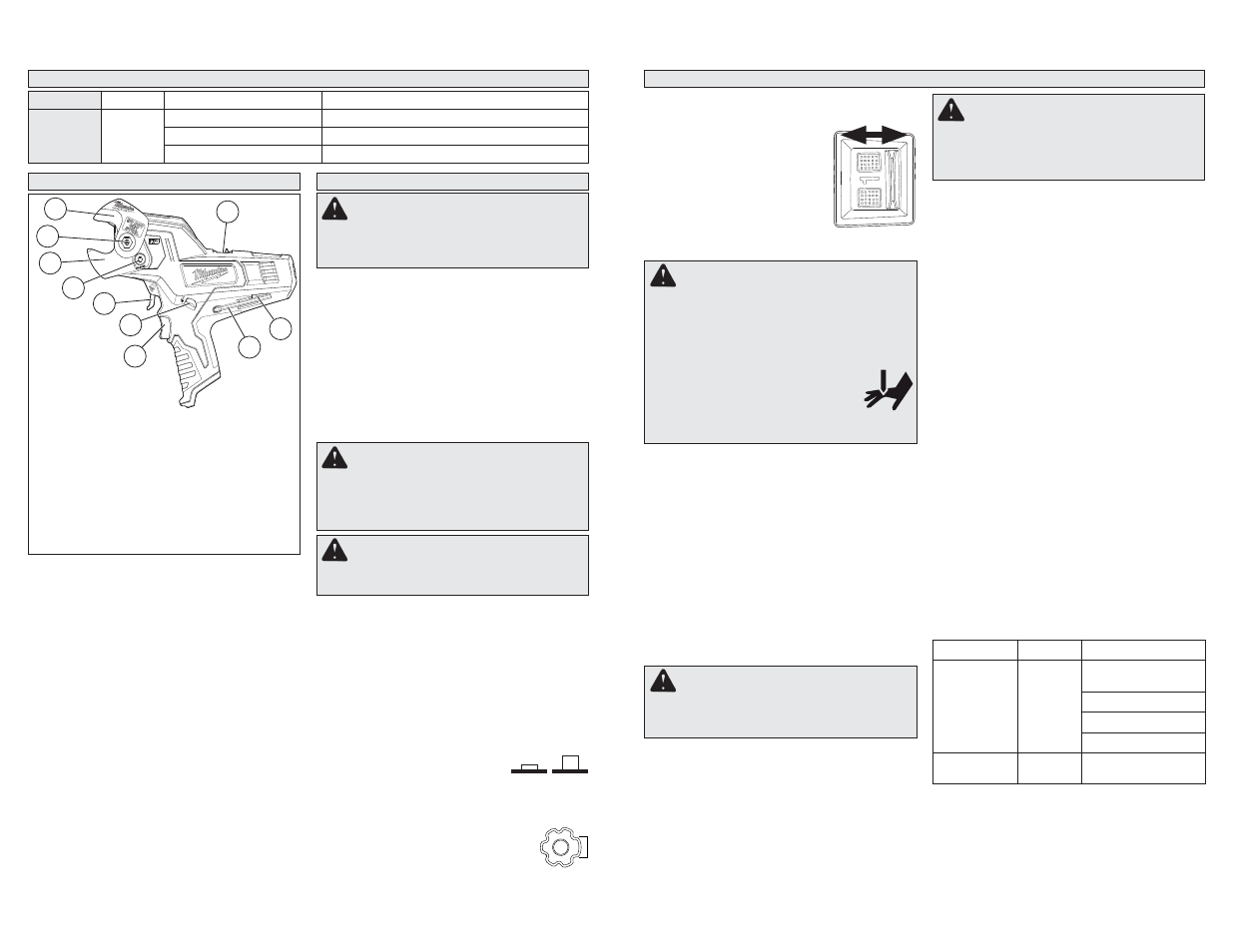 Milwaukee Tool 2472-20 User Manual | Page 6 / 11