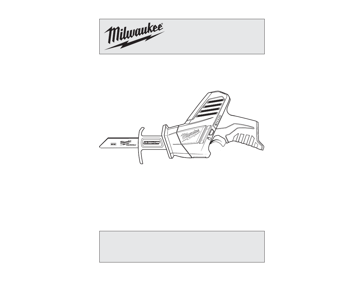 Milwaukee Tool 2420-20 User Manual | 11 pages