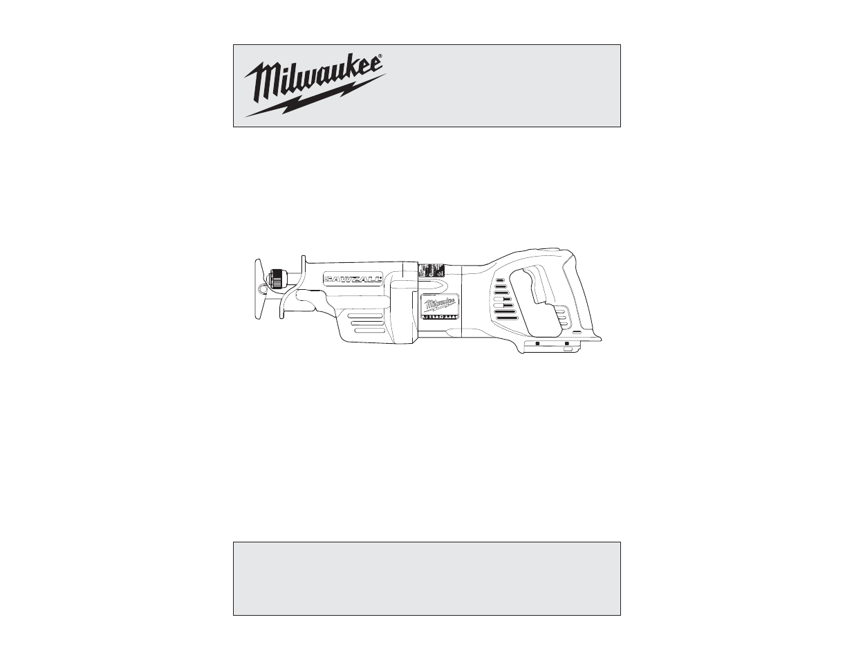 Milwaukee Tool 0719-20 User Manual | 11 pages