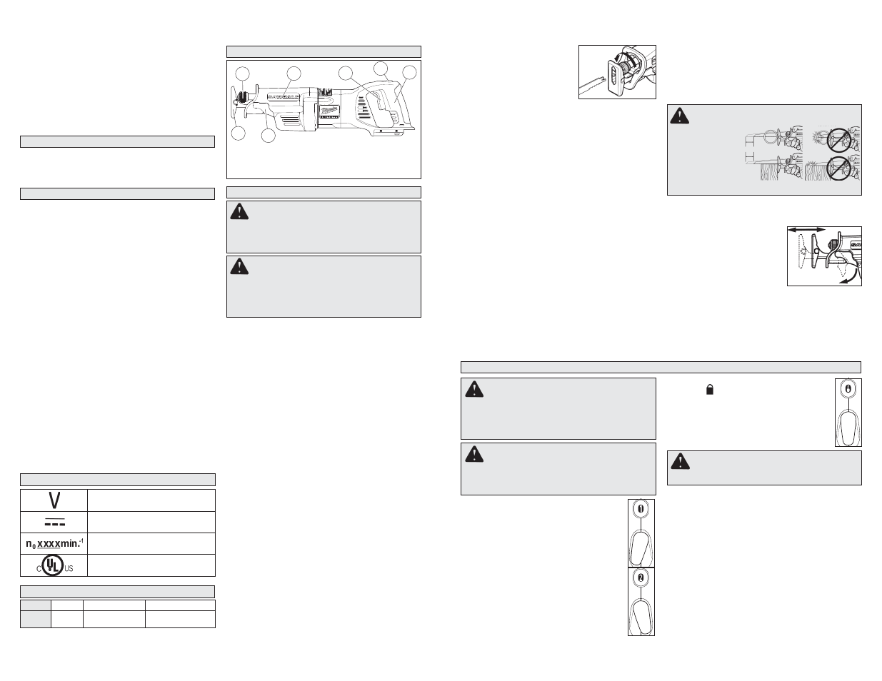 Milwaukee Tool 0719-20 User Manual | Page 3 / 11