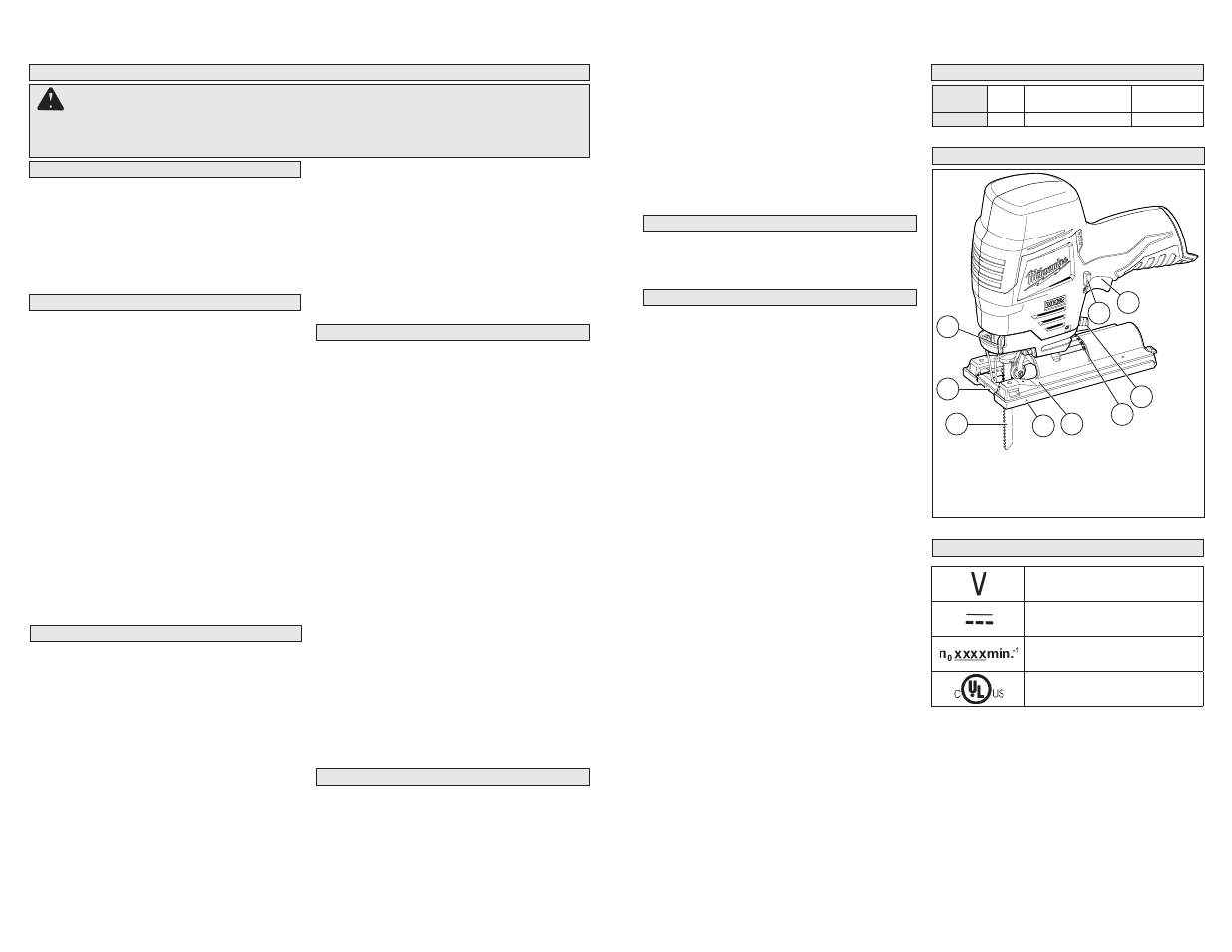 Milwaukee Tool 2445-20 User Manual | Page 2 / 11