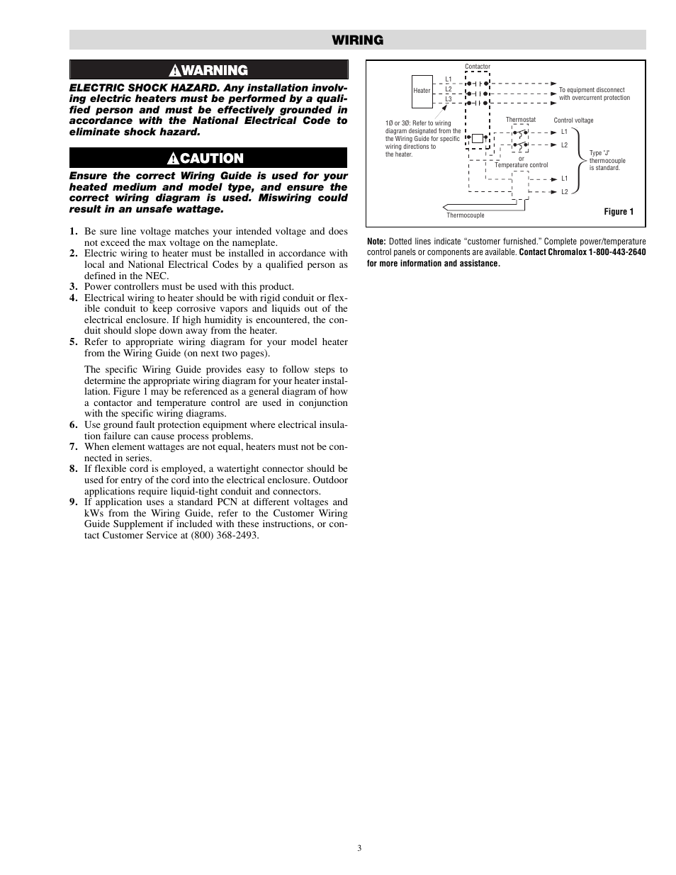Chromalox VERSATHERM PE414-3 User Manual | Page 3 / 8